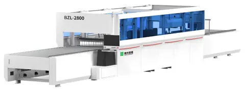 Автоматическая линия 3-х сторонней склейки коробок с ЧПУ NANXING BZL-2800 (R)