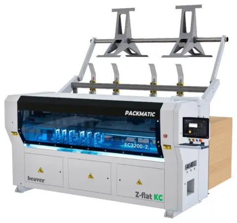 Автоматические рилевочно-резательные станки Beaver PACKMATIC Z-flat 12KC