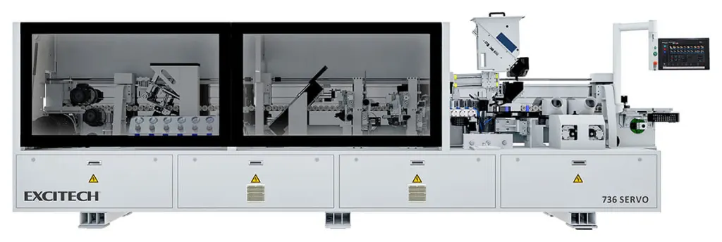 Автоматический кромкооблицовочный станок Excitech 736 Servo PRE-PUR — фото 1