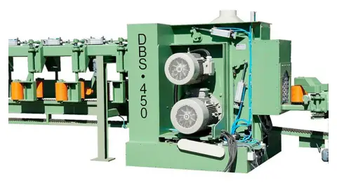 Брусовальный двухвальный станок MS Maschinebau DBS-450 37/30