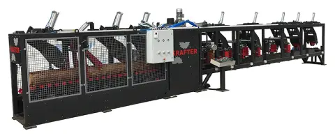 Брусовальный двухвальный станок с брусоотделителем KRAFTER 2.0 (2 x 90)