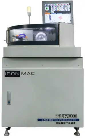 Четырехосевой заточной станок с ЧПУ IRONMAC TURBO