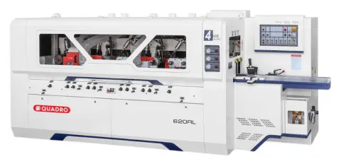 Четырехсторонний продольно-фрезерный станок QUADRO 620RL для дверного погонажа