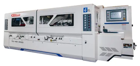 Четырехсторонний продольно-фрезерный станок QUADRO 723 High Speed