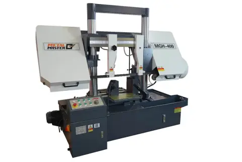 Двухколонный полуавтоматический ленточнопильный станок Metal Master MGH-400