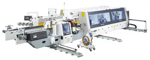 Двухсторонний кромкооблицовочный станок Nanxing NB7CS2IIP