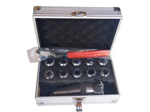 Цанговый патрон Metal Master ER25 MT3 с набором цанг 3-16 мм (10 шт.)