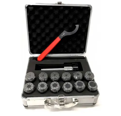 Цанговый патрон Metal Master ER32 MT5 с набором цанг 3-20 мм (12 шт.)