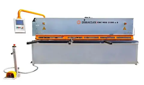 Гидравлическая гильотина Ermaksan CNC HGS 3100х6