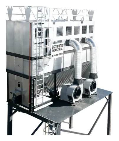 Фильтр рукавный с силосом EcoWood Industrial SP-55