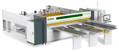 Форматно-раскроечный центр с ЧПУ Nanxing NPC330LE с задней загрузкой