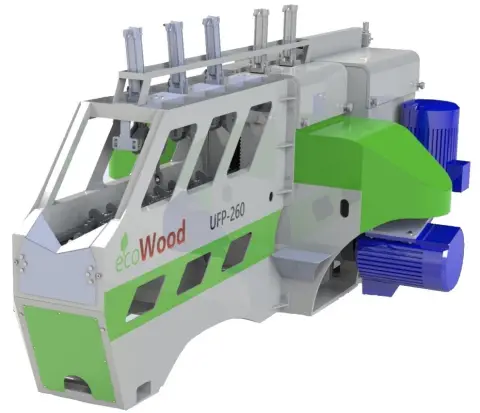 Фрезерно-пильный станок для тонкомера EcoWood UFP-260