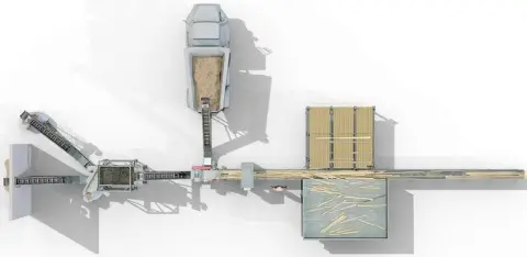Линия измельчения отходов KRAFTER 650