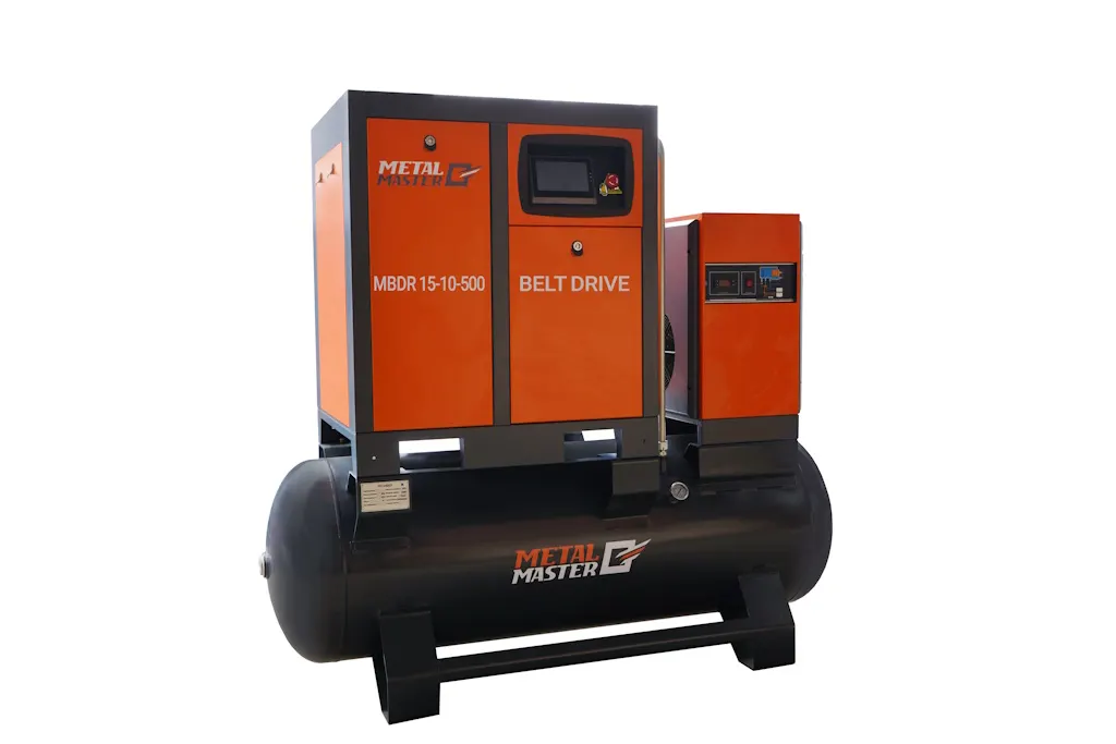 Компрессорная станция 3 в 1 с ременным приводом Metal Master MBDR 15-10-500 — фото 1