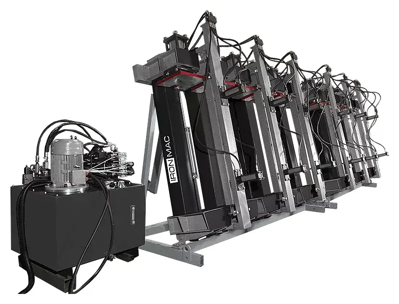 Прессы гидравлические для бруса IRONMAC Press 350/6 H — фото 1