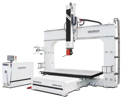 Пятиосевой обрабатывающий центр с ЧПУ EXCITECH ORSIS 3020