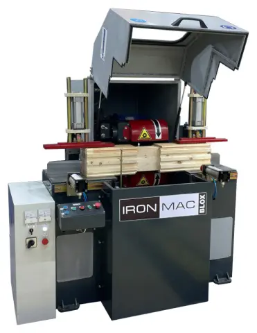 Станок для выборки чашек в строительном брусе IRONMAC BLOX 4x4-200 (200x250)