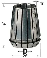 Цанги ER 25