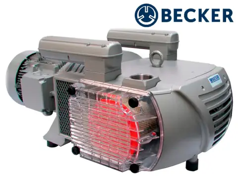 Вакуумный насос пластинчато-роторный сухого типа Becker VTLF 2.250 - 250 м3/час