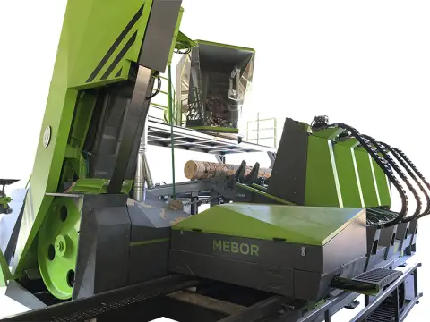 Вертикальная ленточная пилорама Mebor VTZ-1400 PLUS
