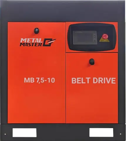 Винтовой компрессор ременным приводом Metal Master MB 7,5-10