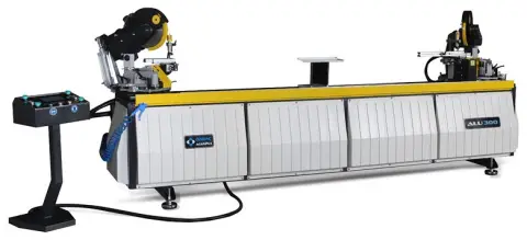 Заусовочный двухпильный станок OZGENC MAKINA Alumaster 300 Digit