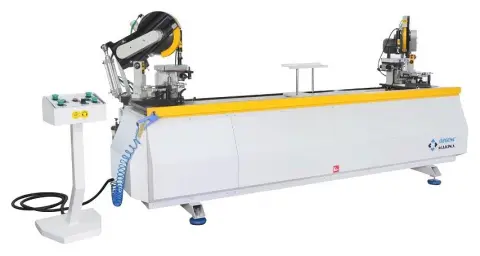 Заусовочный двухпильный станок OZGENC MAKINA Alumaster 300